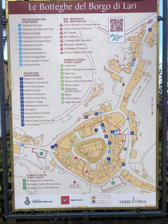 Ciglieri Santermo Casciana Terme Lari Pet&Bike Friendly Free Park Apartment Bagian luar foto
